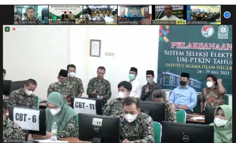 UM PTKIN Jadi Best Practice Seleksi Perguruan Tinggi Keagamaan Negeri